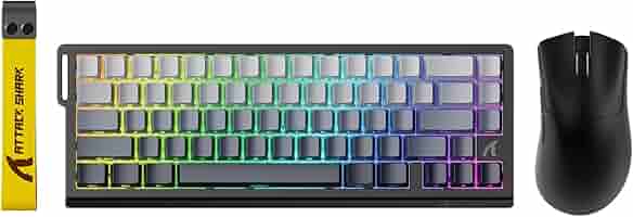 【新品】ATTACK SHARK X68MAX HE USB-C X68MAX HE Rapid Trigger Keyboard | Magnetic Switch | Aluminum